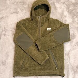 The North Face Olive Fleece Jacket